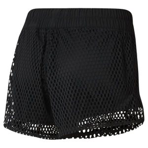 Reebok WOR Meet You There Mesh Kurze Hose Damen - Schwarz - DE 406-PMZ